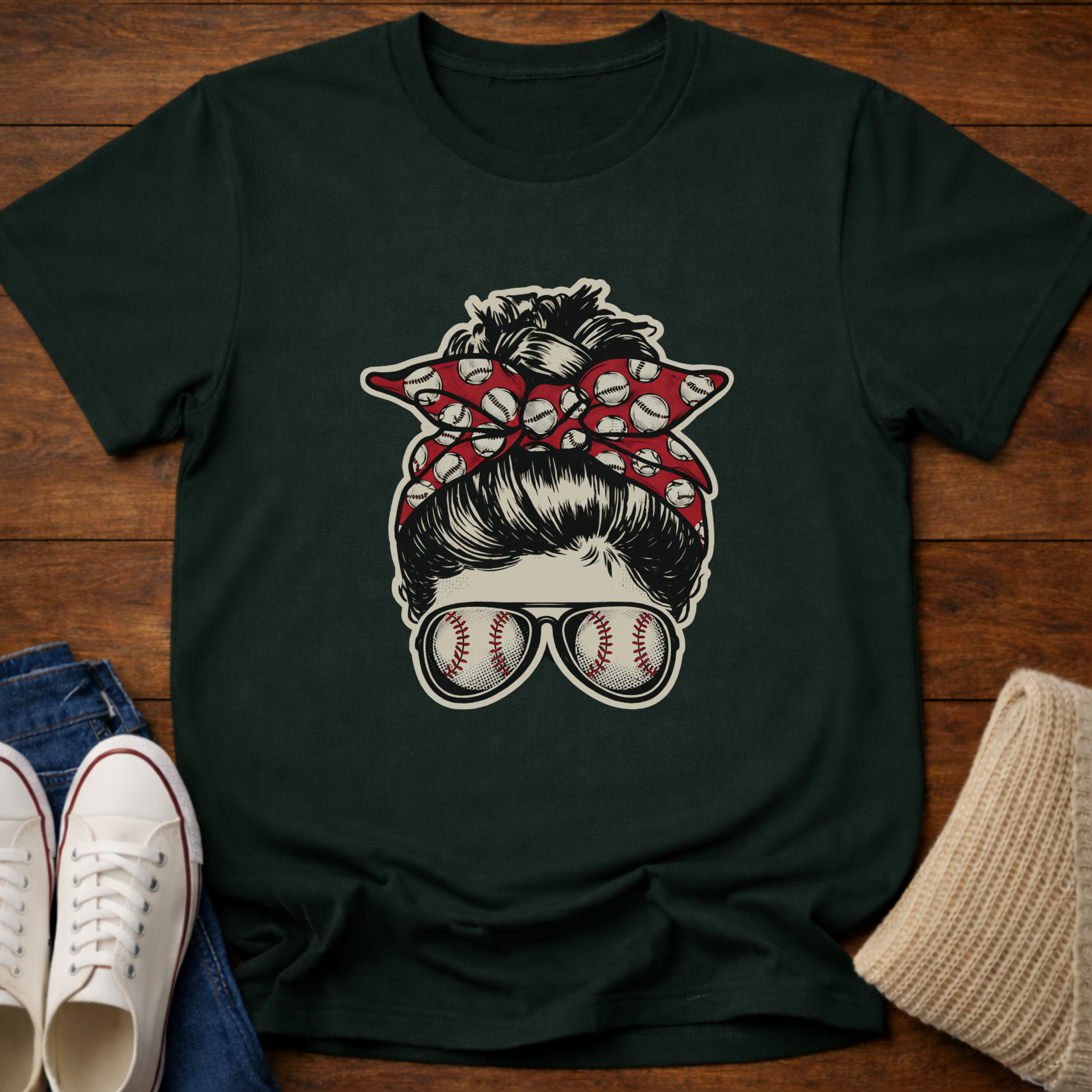 Baseball Mom Life T-Shirt