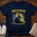Navy Mom T-Shirt