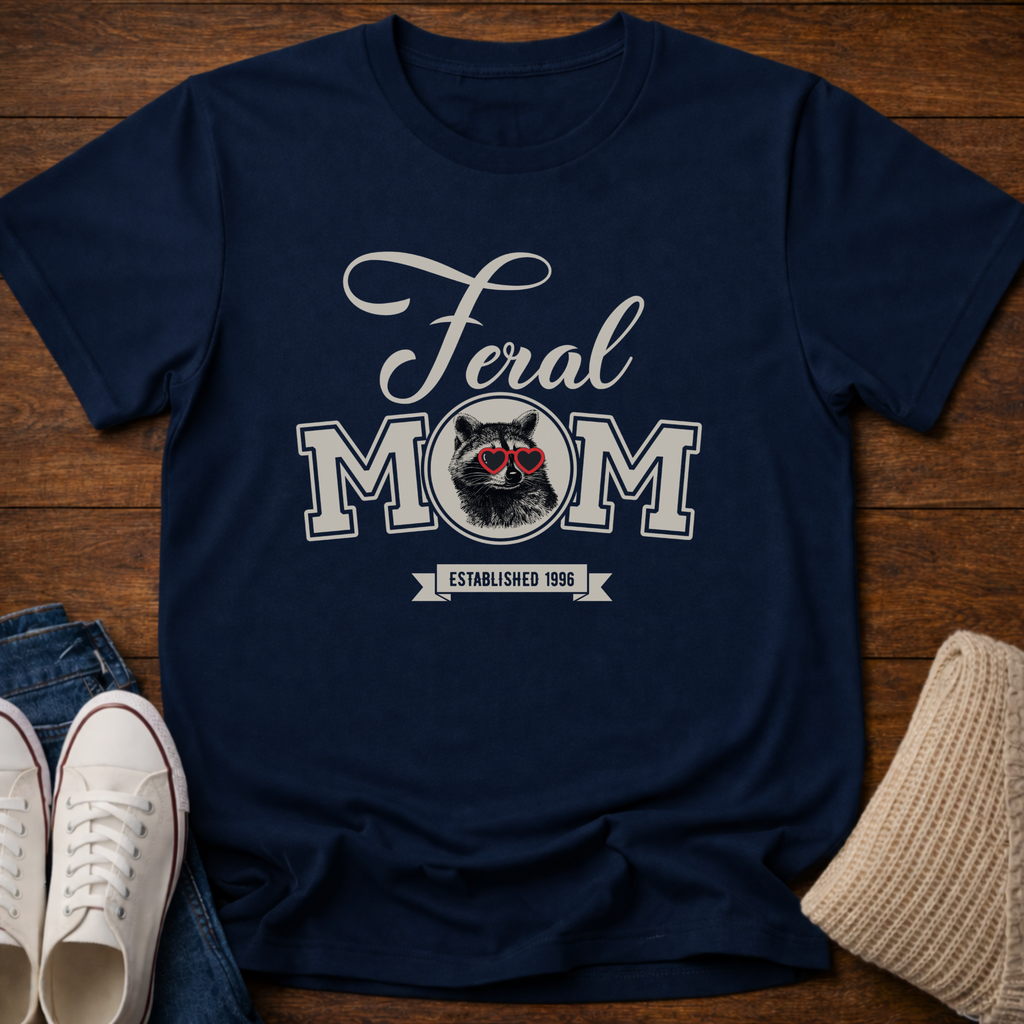 Feral Mom 1996 T-Shirt