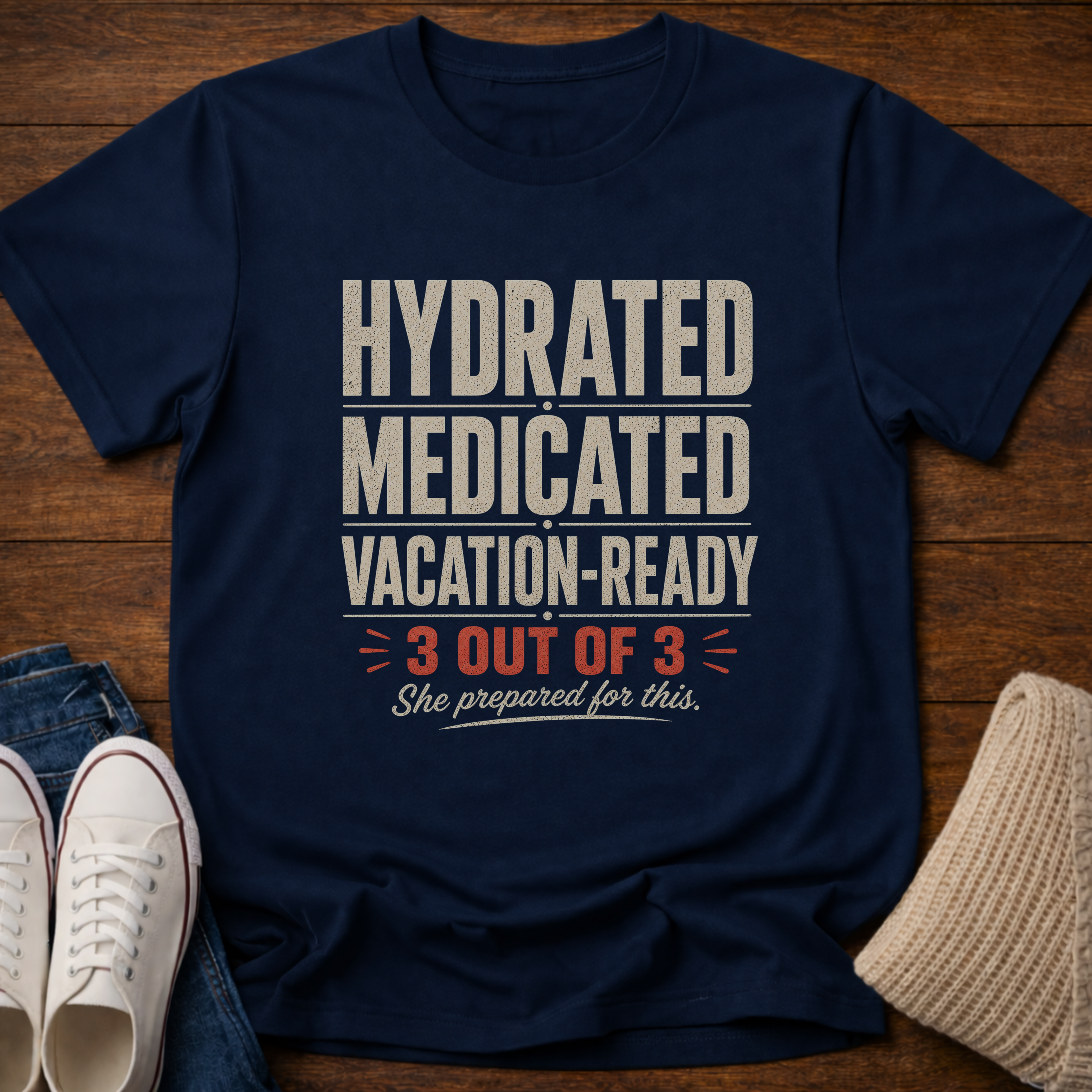 3 Out Of 3 T-Shirt