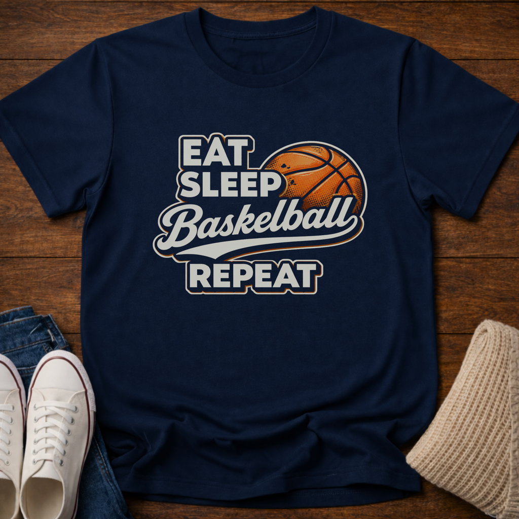 Basketball Repeat T-Shirt