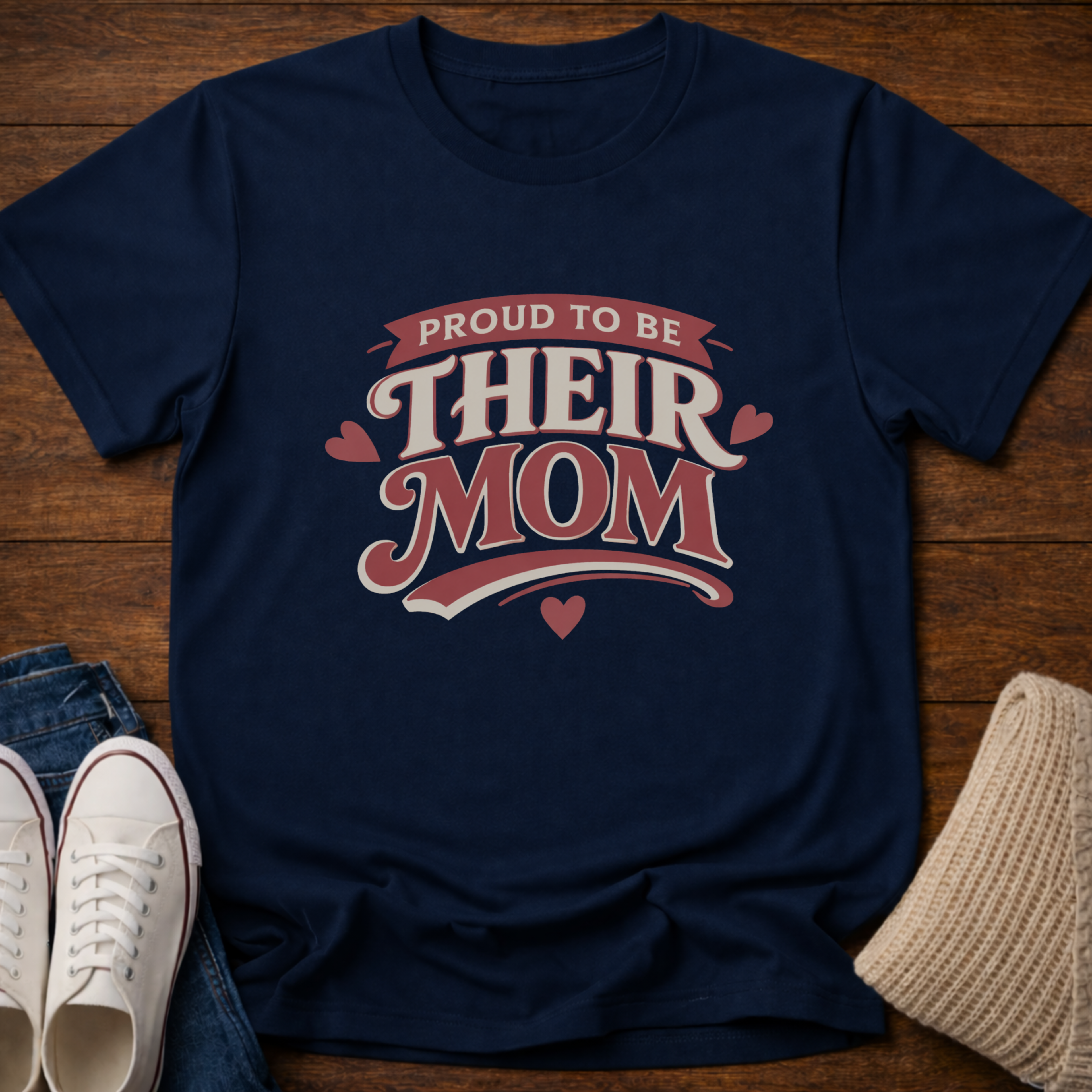 Proud to Be Their Mom T-Shirt