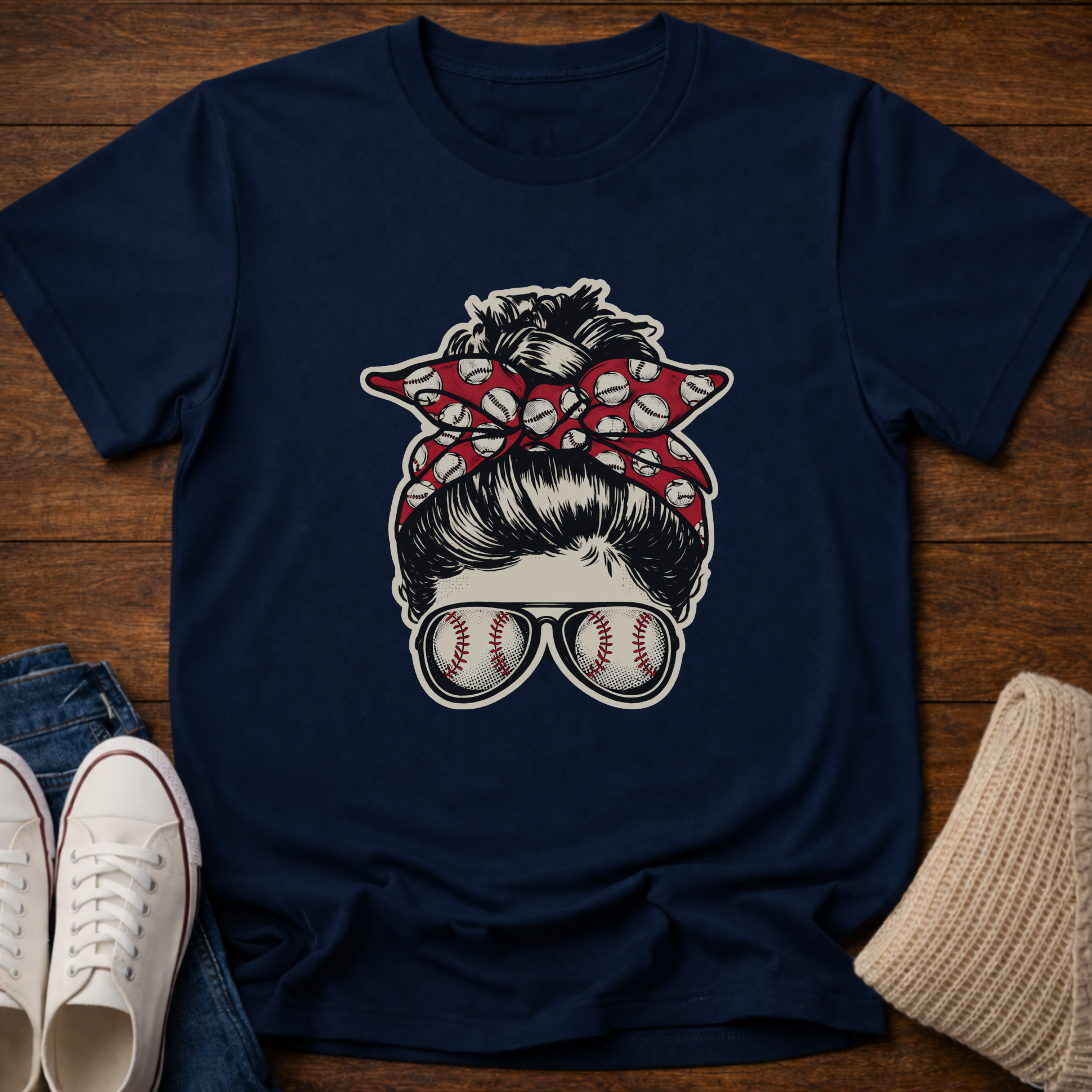 Baseball Mom Life T-Shirt