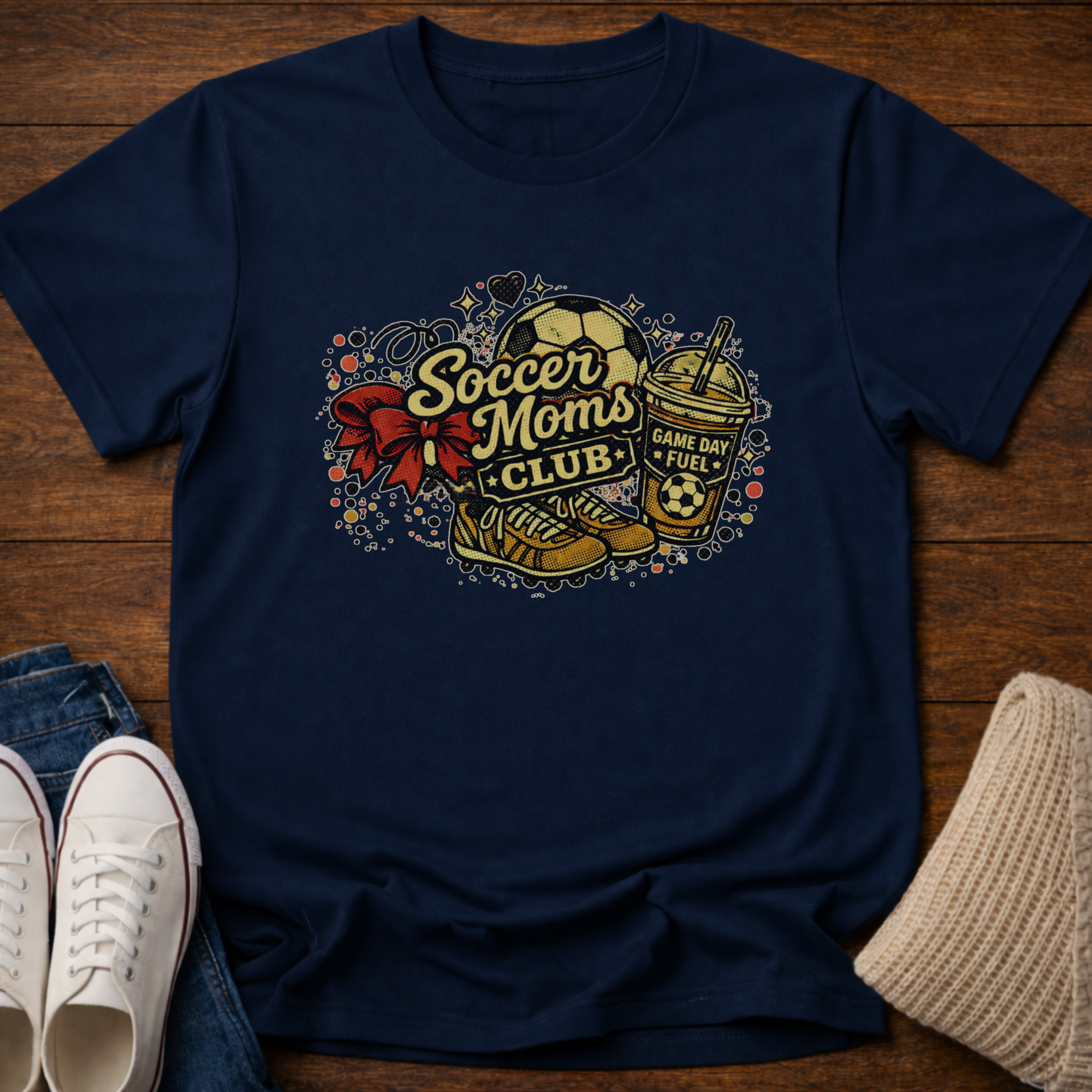 Soccer Moms Club T-Shirt