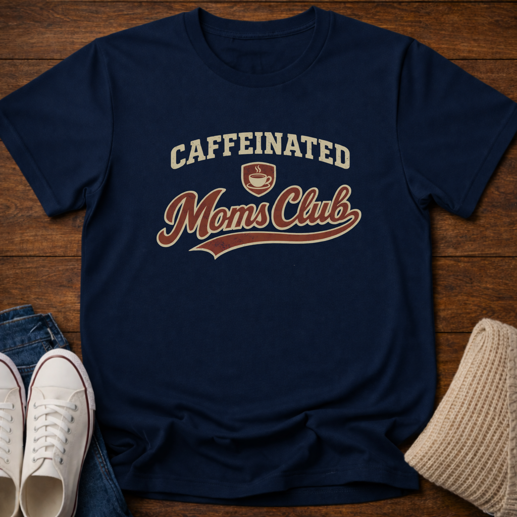 Caffeinated Moms Club T-Shirt