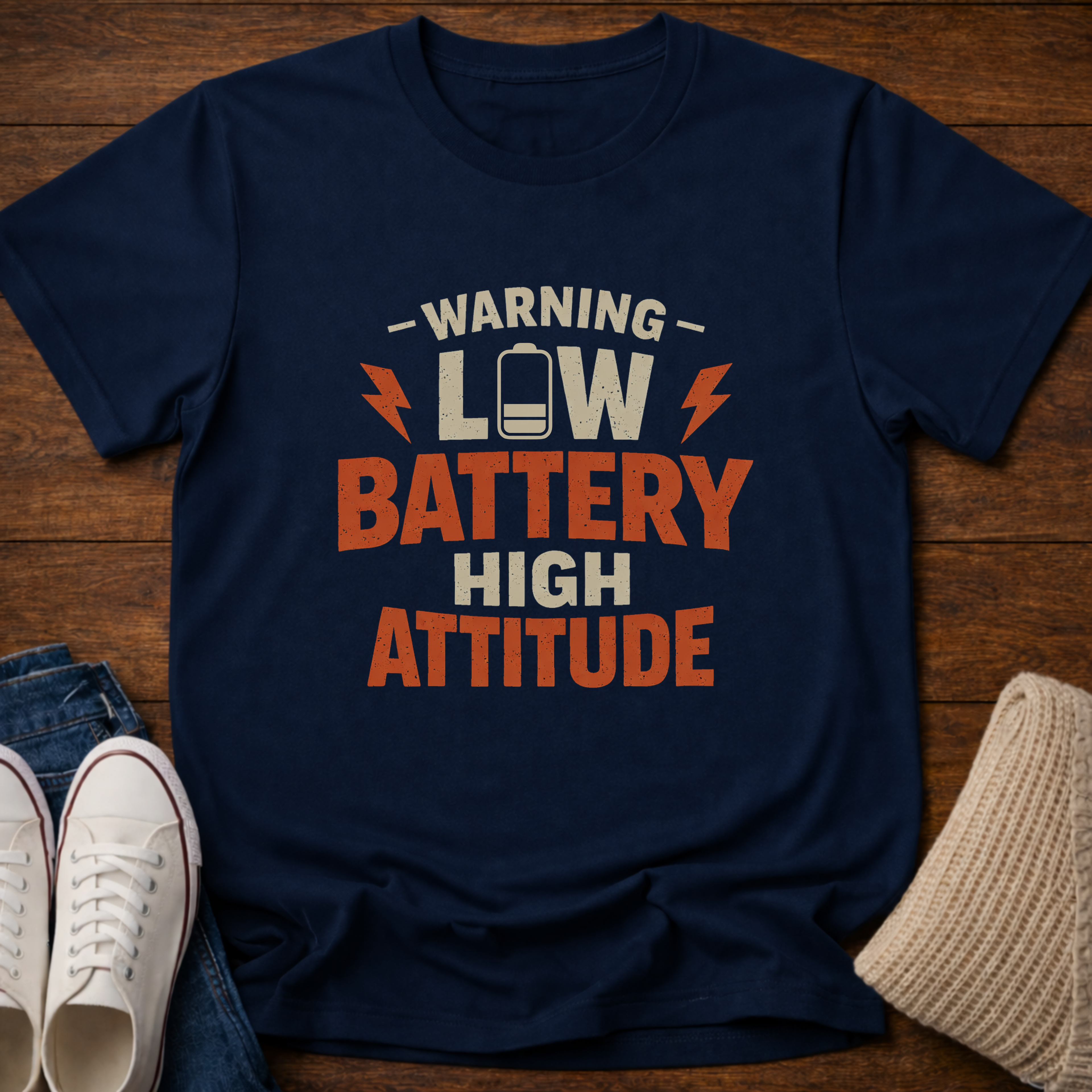 Low Battery T-Shirt