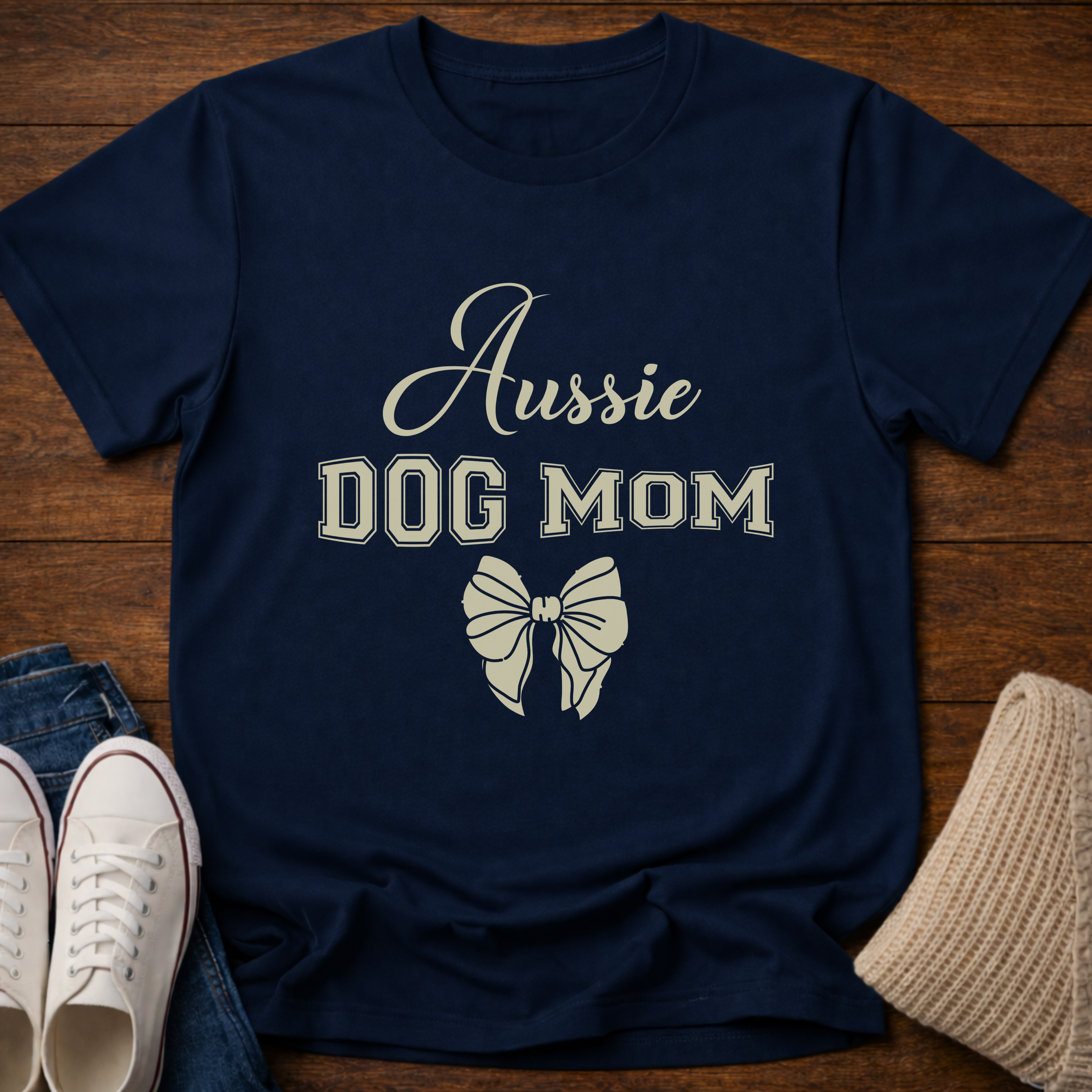 Aussie Mom Coquette T-Shirt