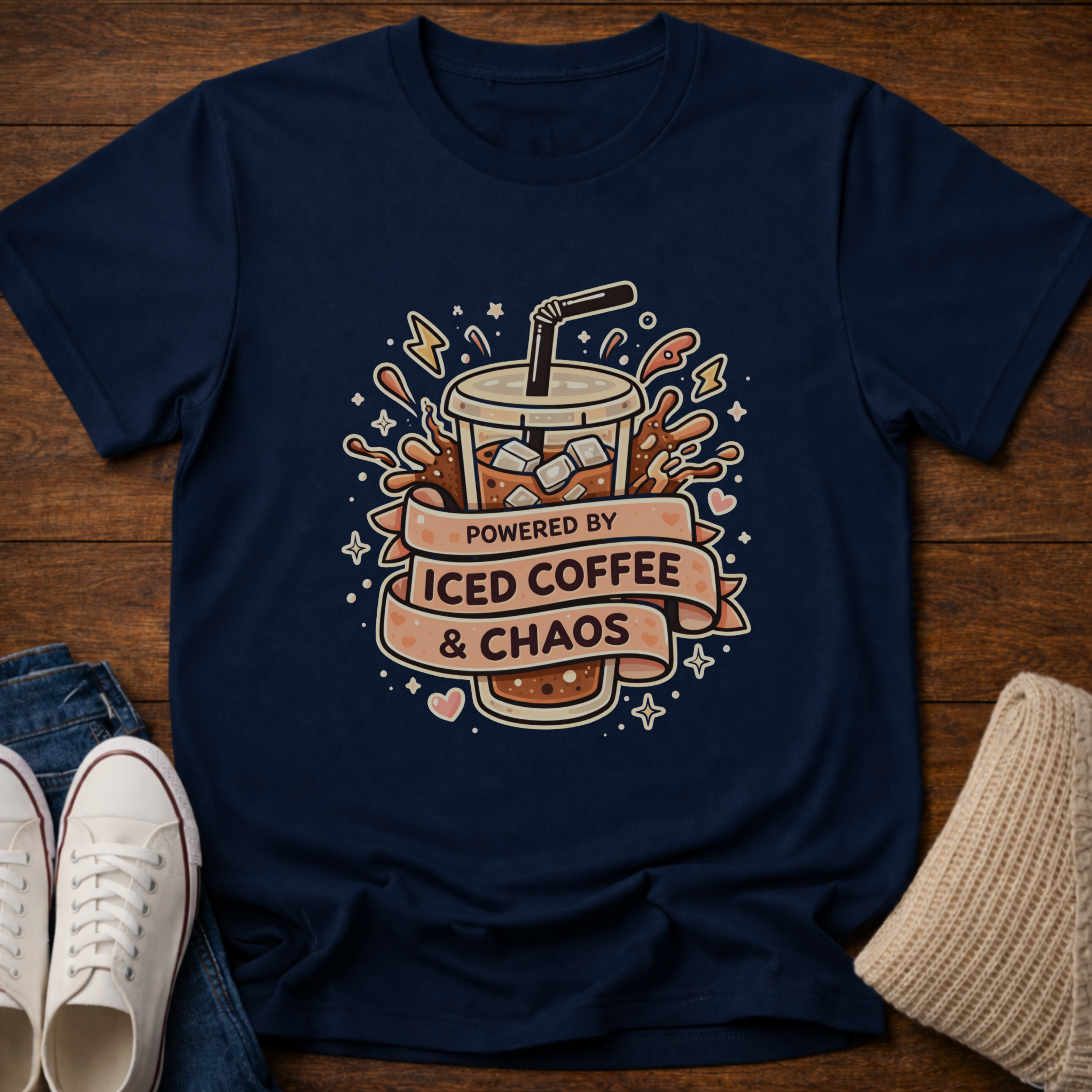 Iced Coffee + Chaos T-Shirt