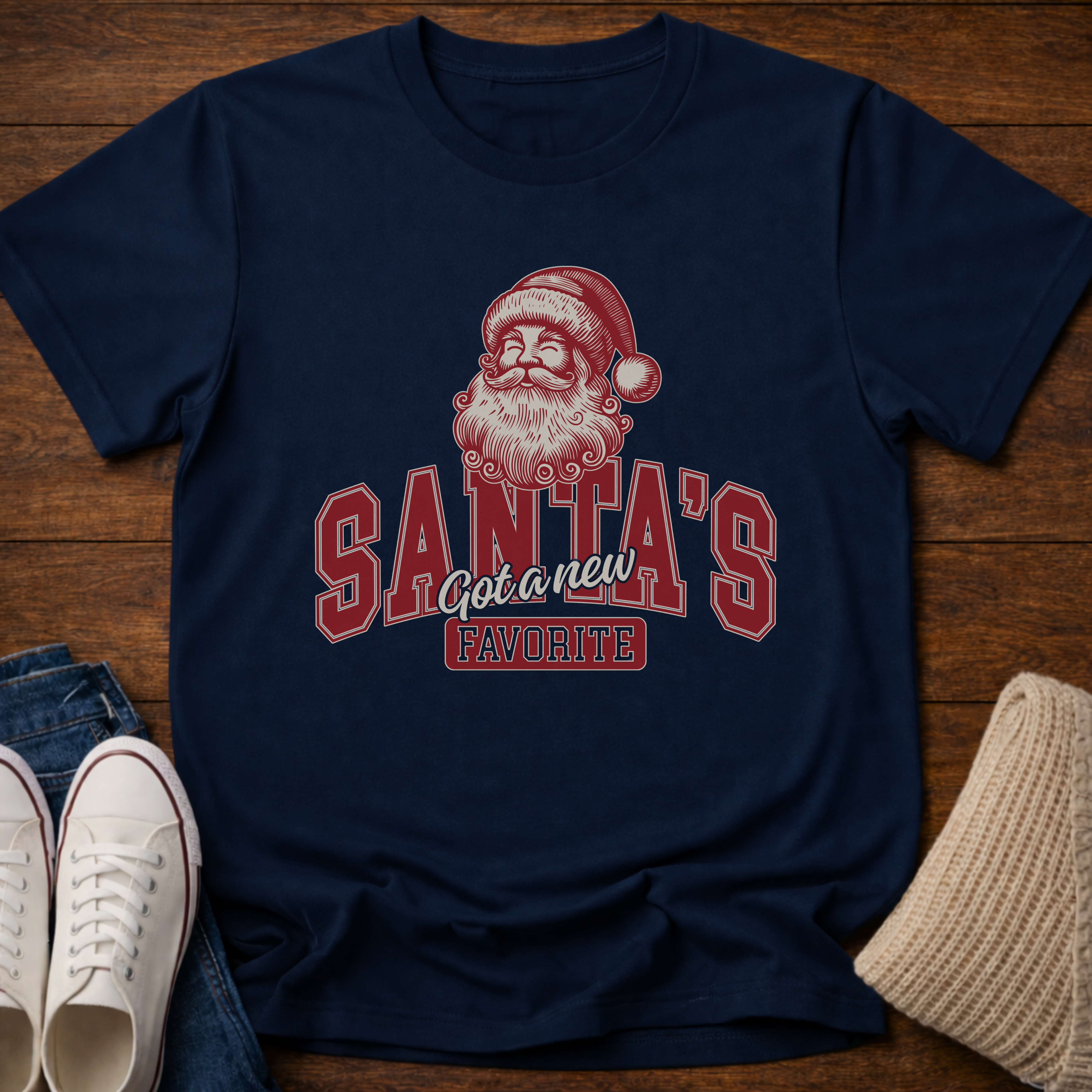 Santa's Got a New Favorite T-Shirt