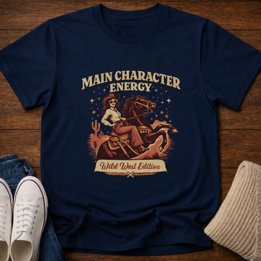 Main Character Energy Wild West Edition T-Shirt