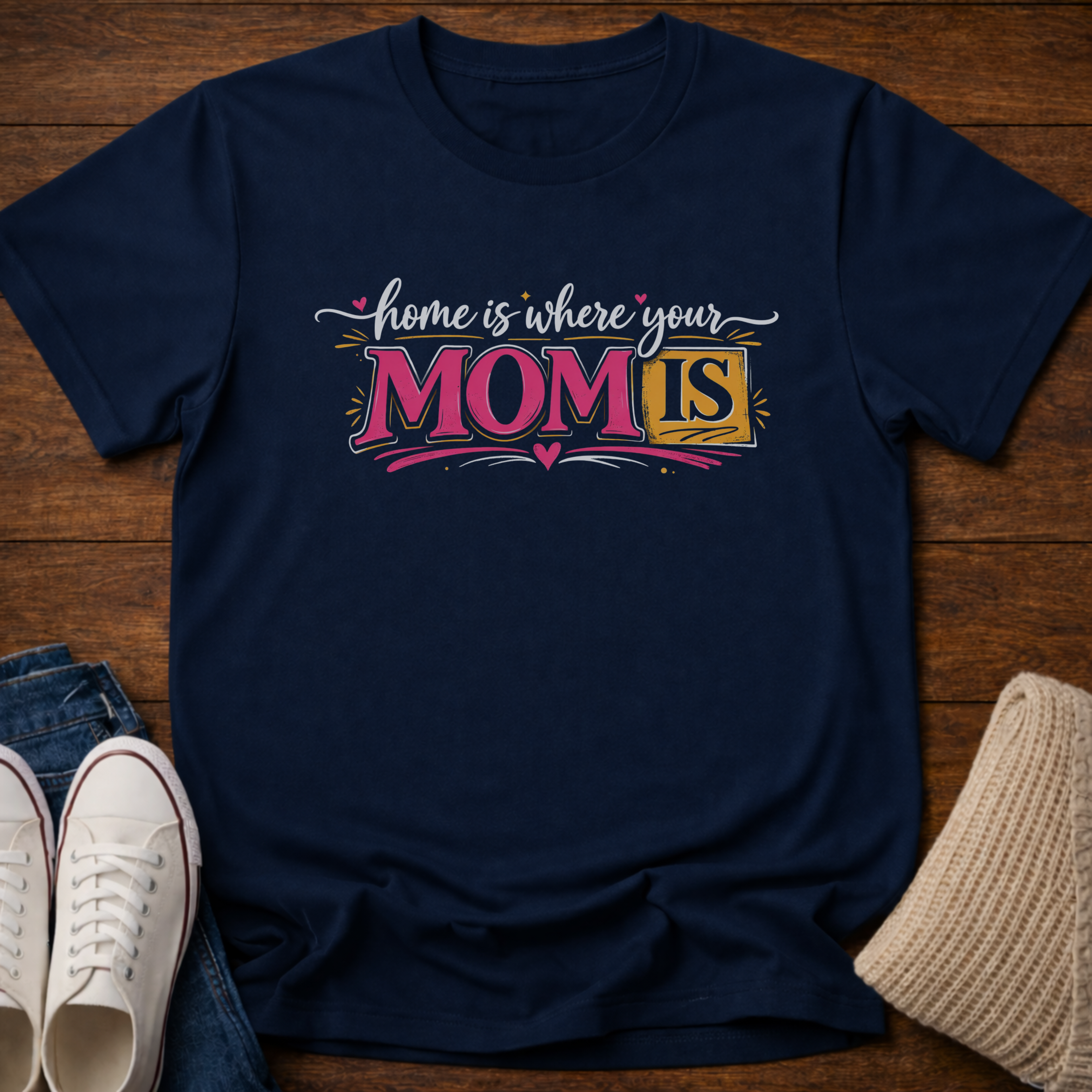 Home Is Where Your Mom Is T-Shirt