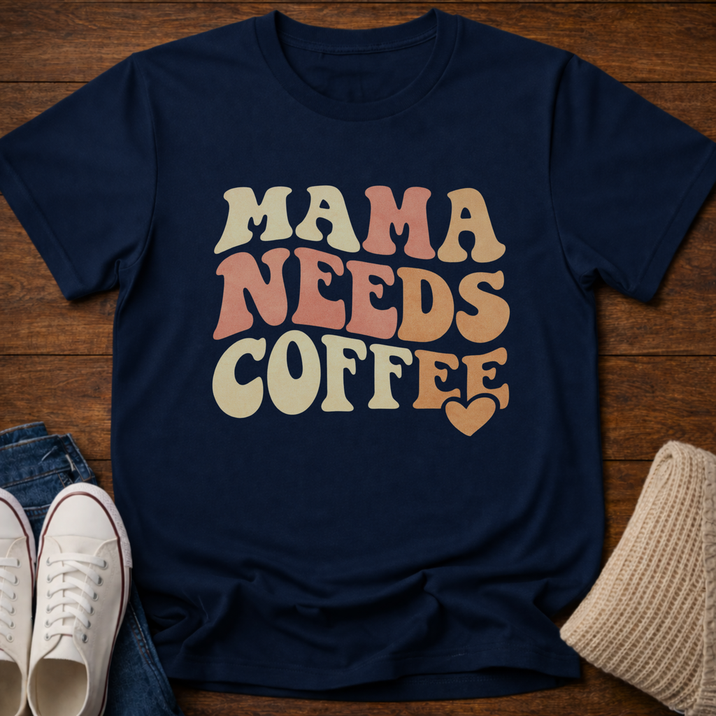 Retro Coffee Mama T-Shirt