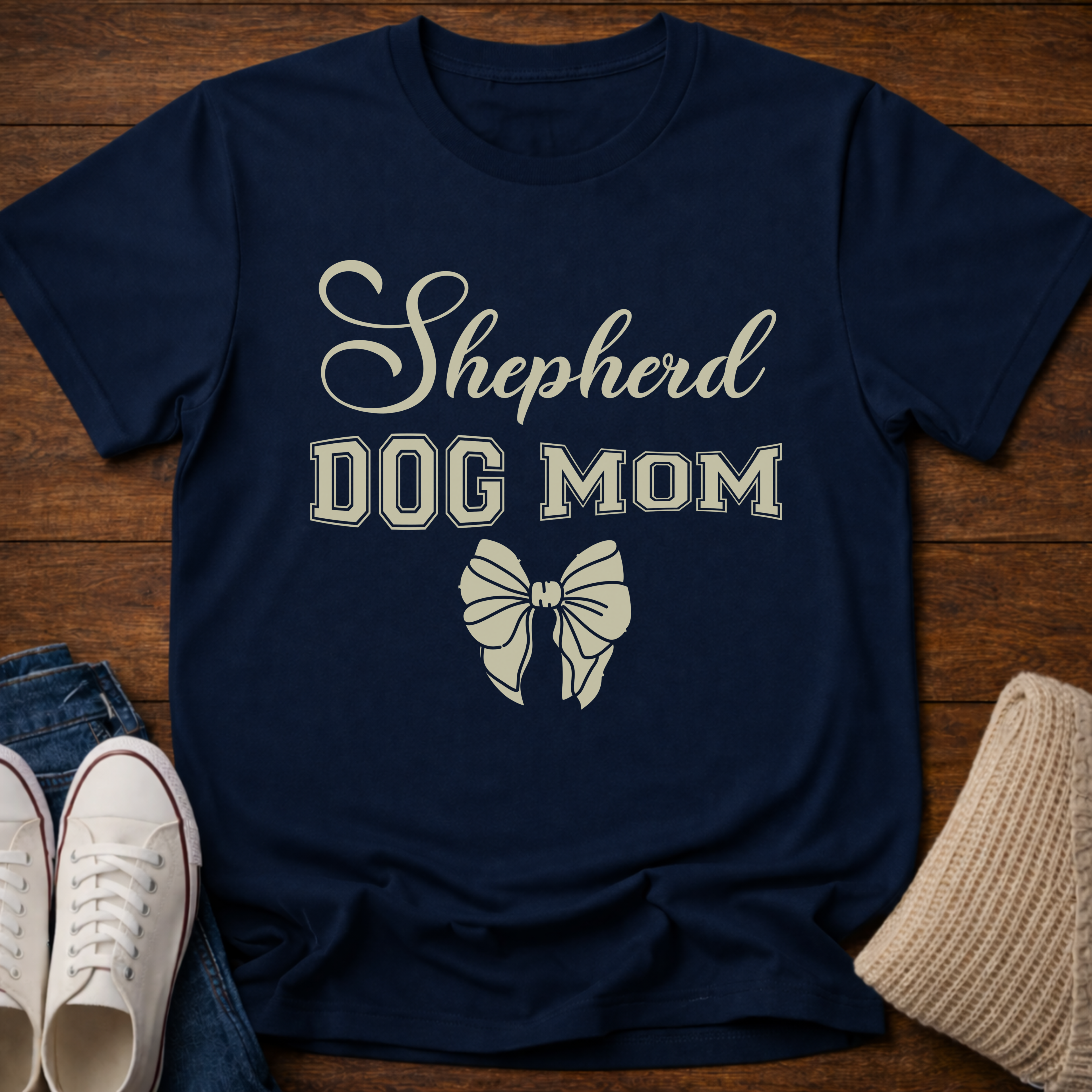 Shepherd Mom Coquette T-Shirt