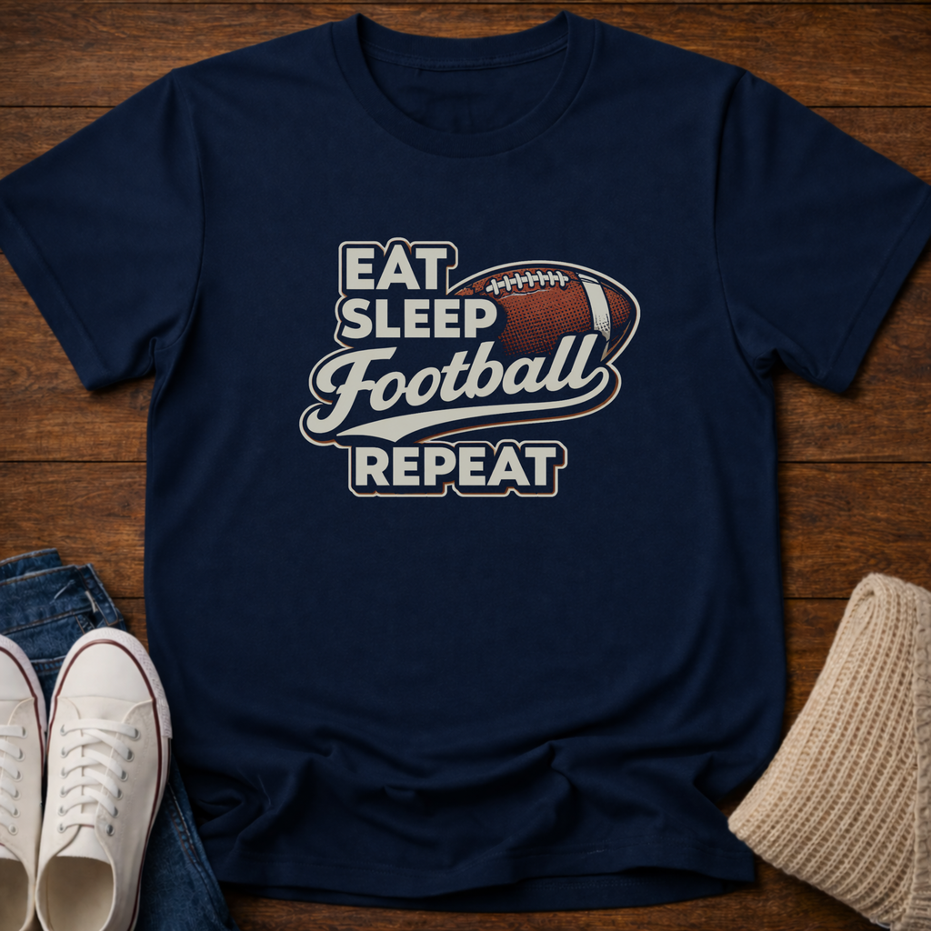 Football Repeat T-Shirt