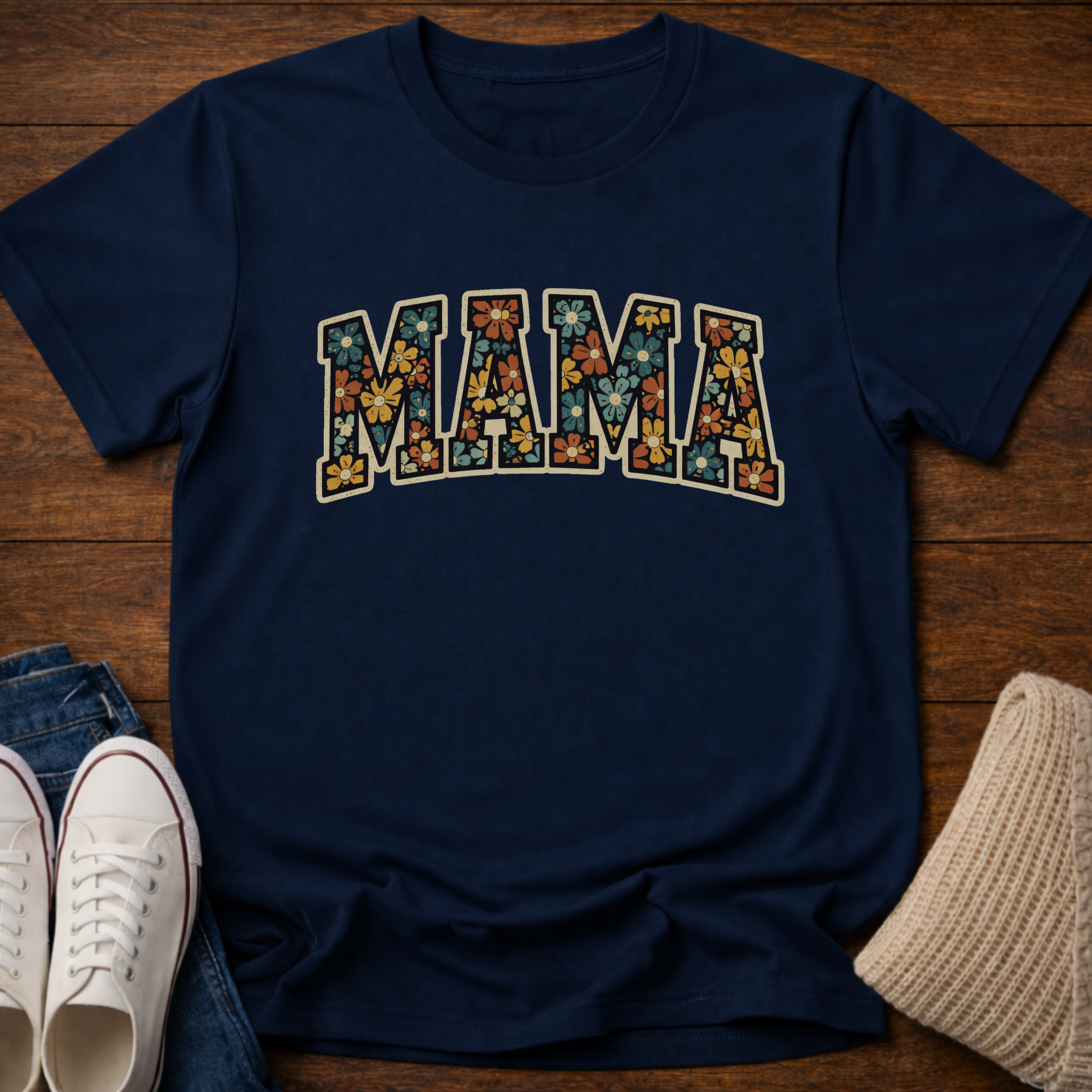 Mama in Bloom T-Shirt