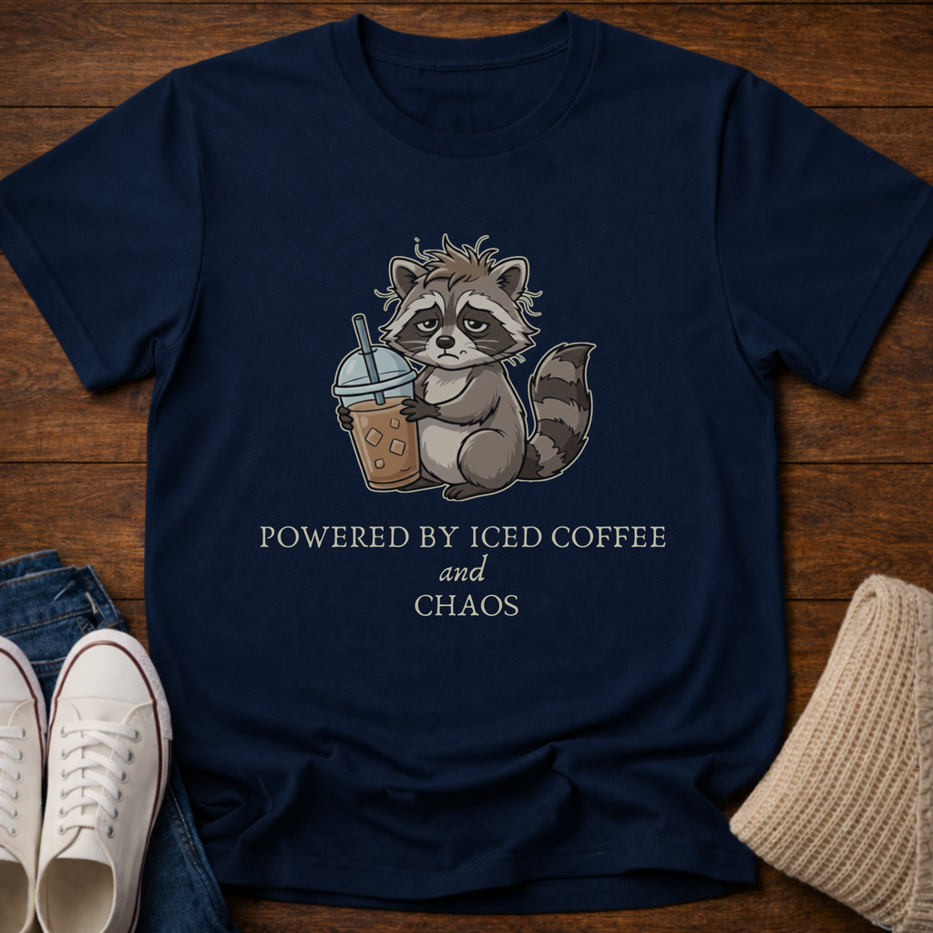 Iced Coffee and Chaos T-Shirt