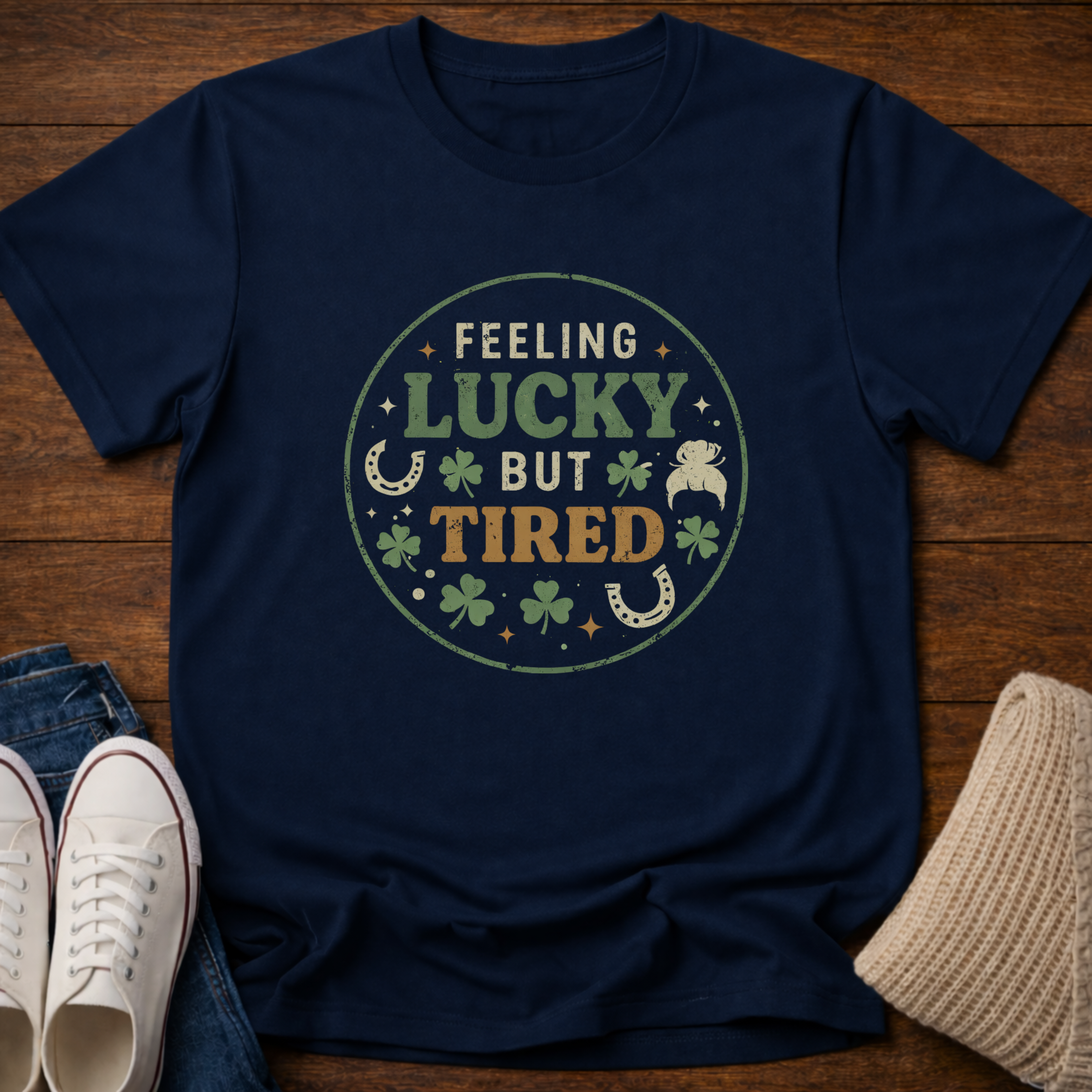 Lucky But Tired T-Shirt