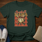 Retro Baseball Mama T-Shirt