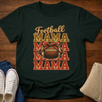 Retro Football Mama T-Shirt