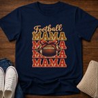 Retro Football Mama T-Shirt