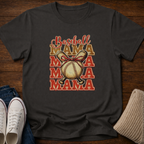 Retro Baseball Mama T-Shirt