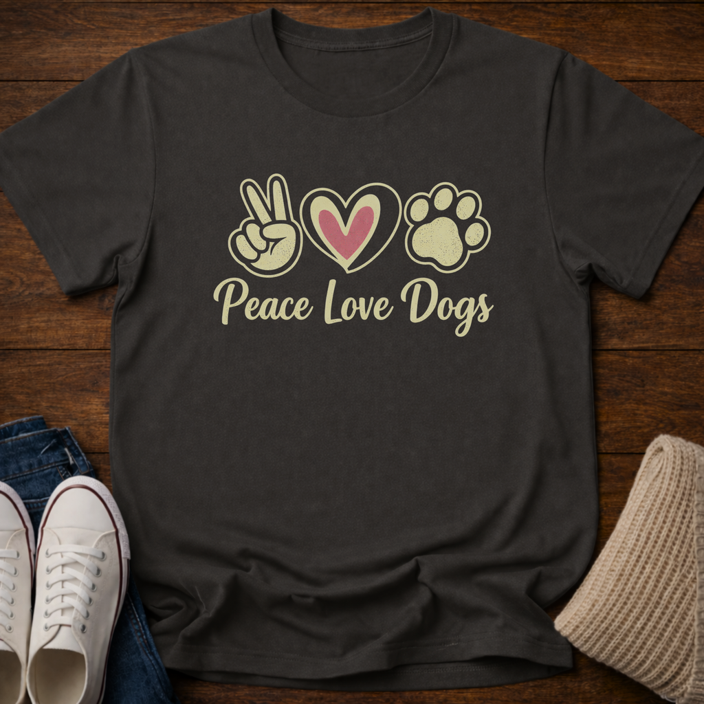 Peace Love Dogs T-Shirt