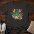 St. Patricks Day Lucky Mama  T-Shirt