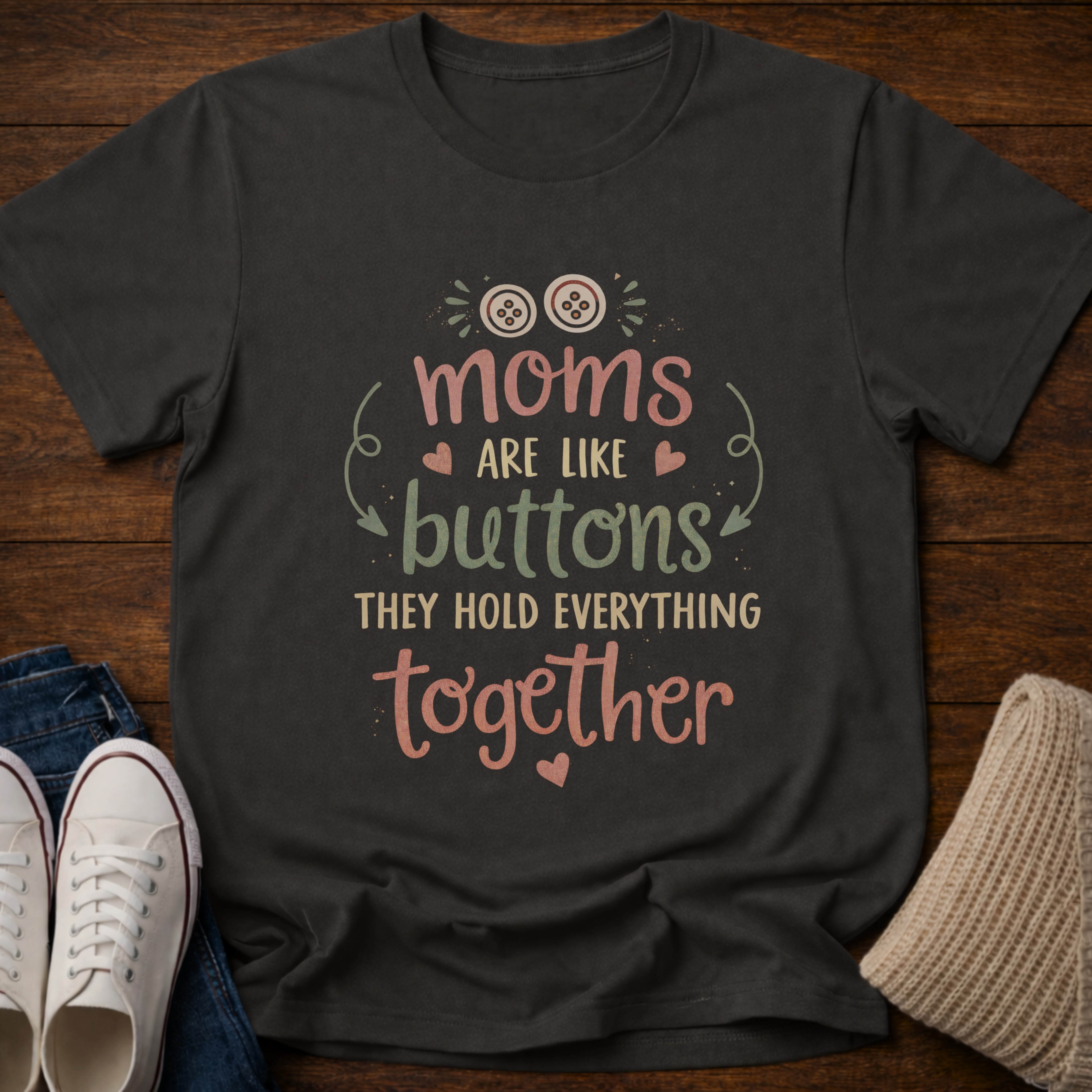 Buttons T-Shirt