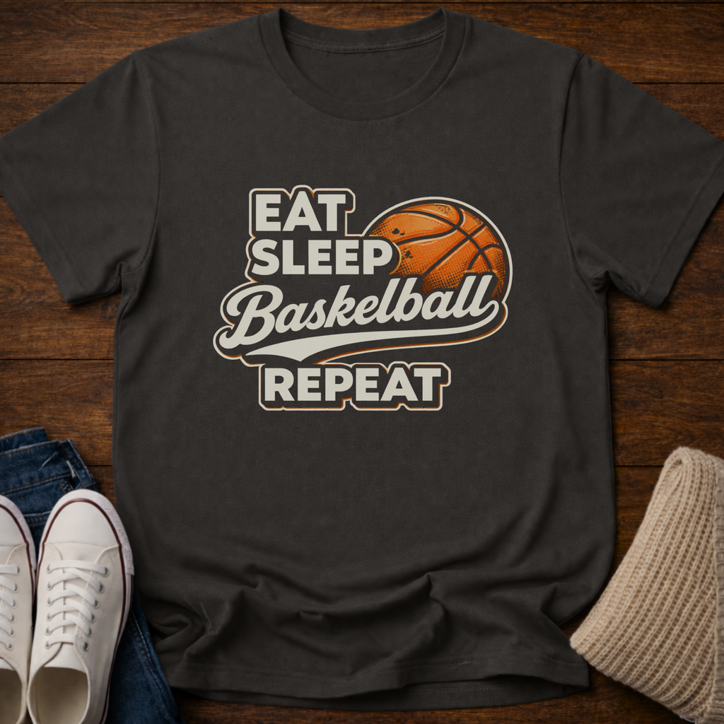 Basketball Repeat T-Shirt