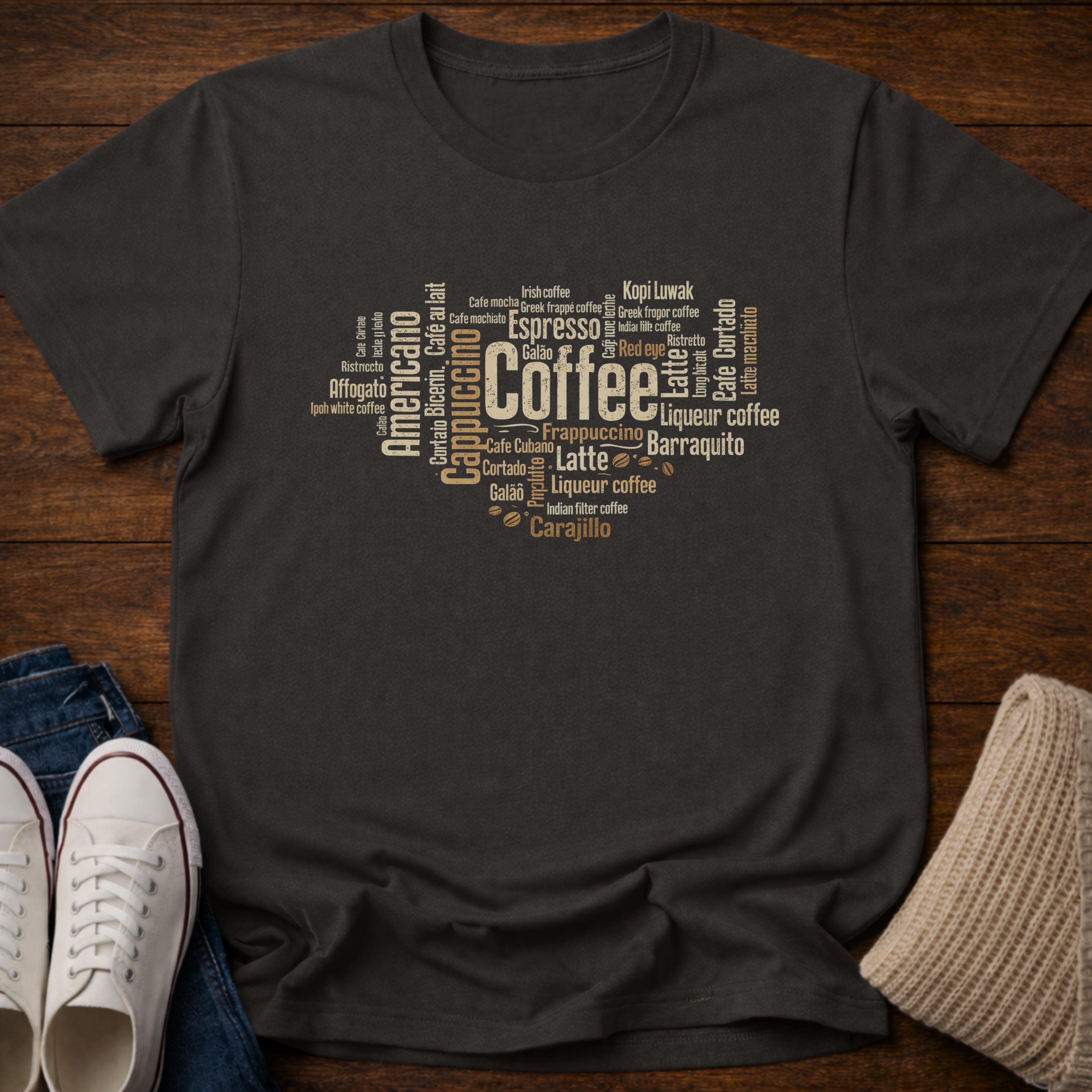 Coffee Collage T-Shirt
