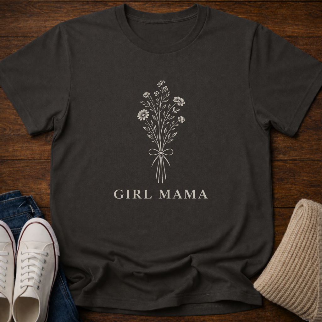 Girl Mama Floral T-Shirt