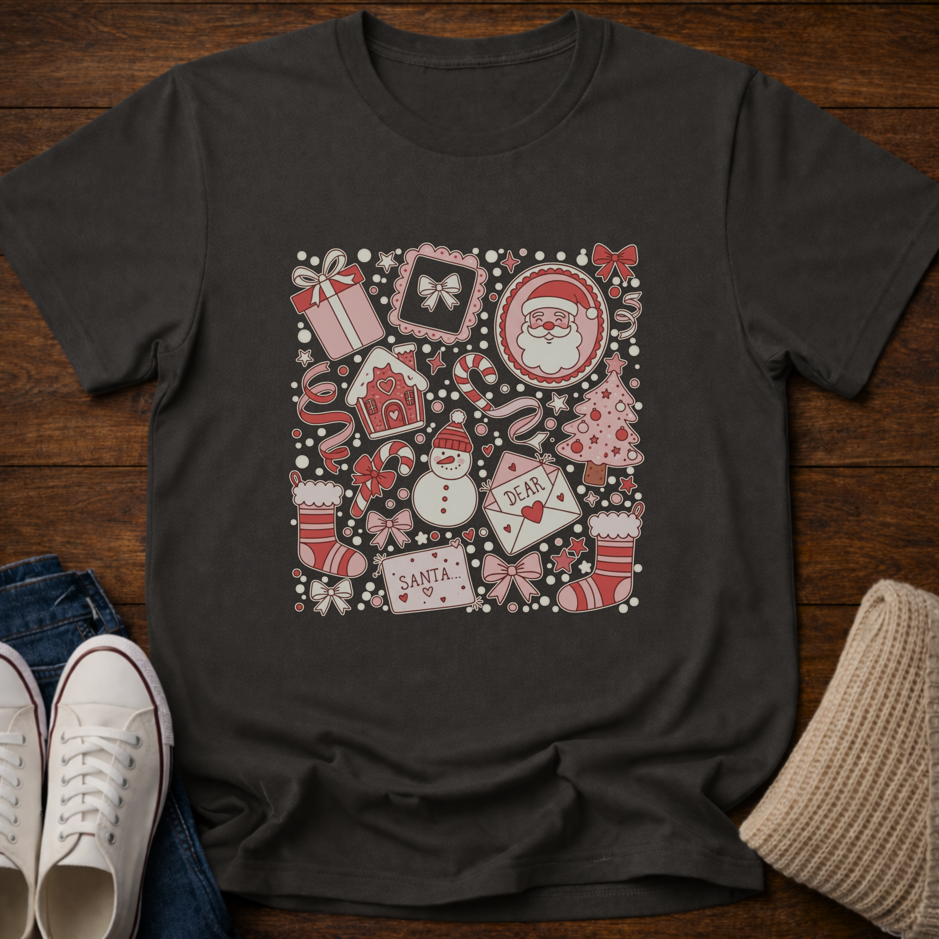 Dear Santa Doodle T-Shirt