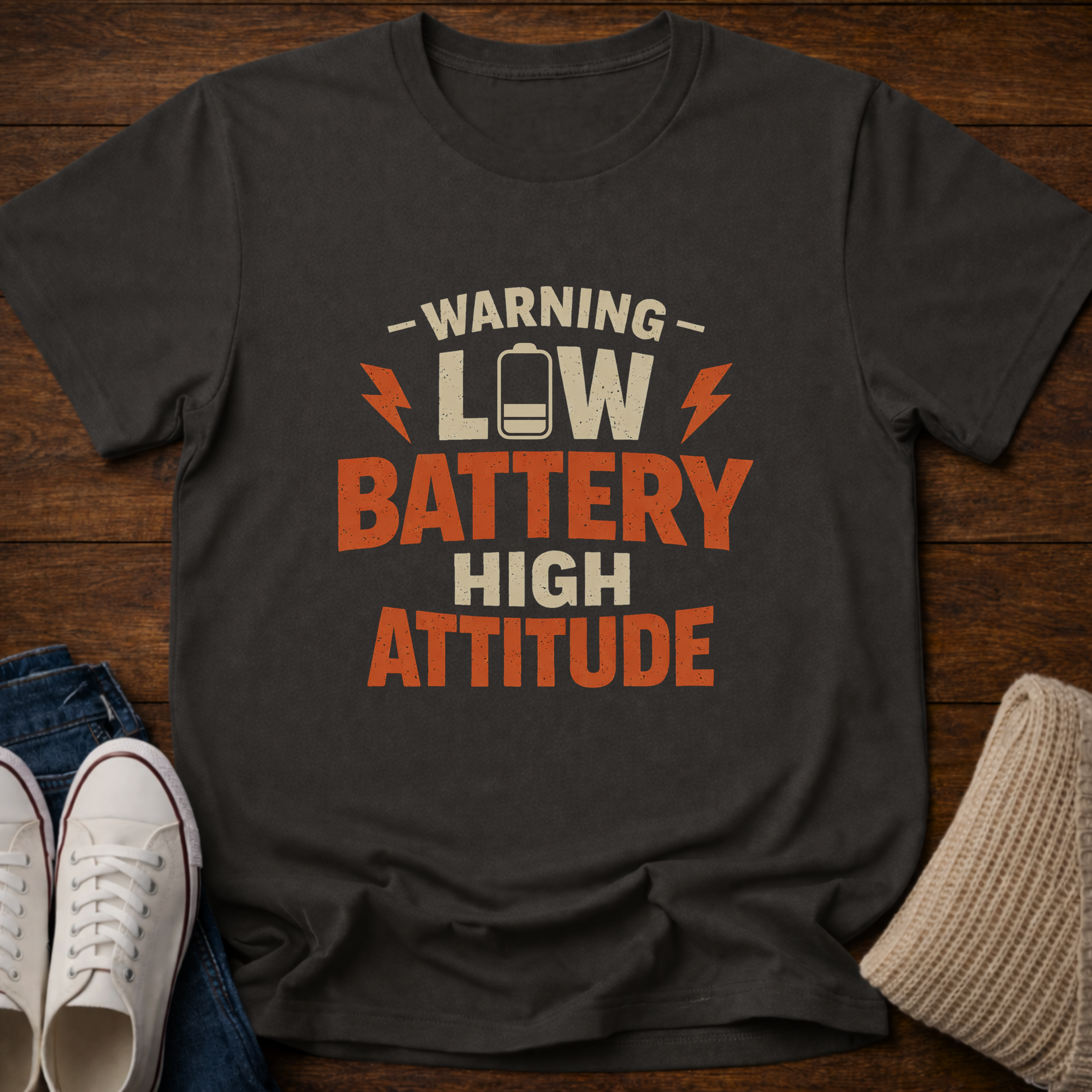 Low Battery T-Shirt
