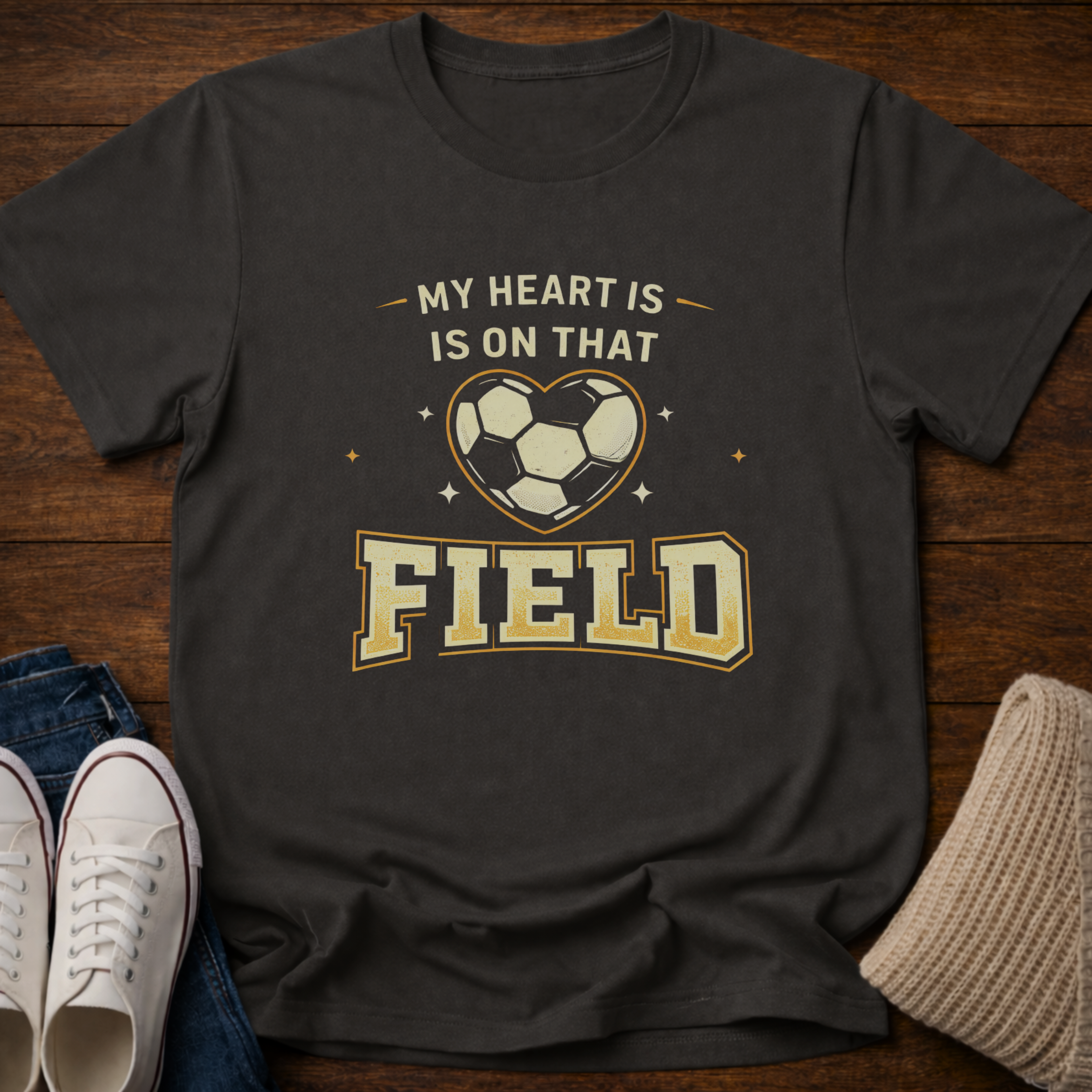 Soccer Heart T-Shirt