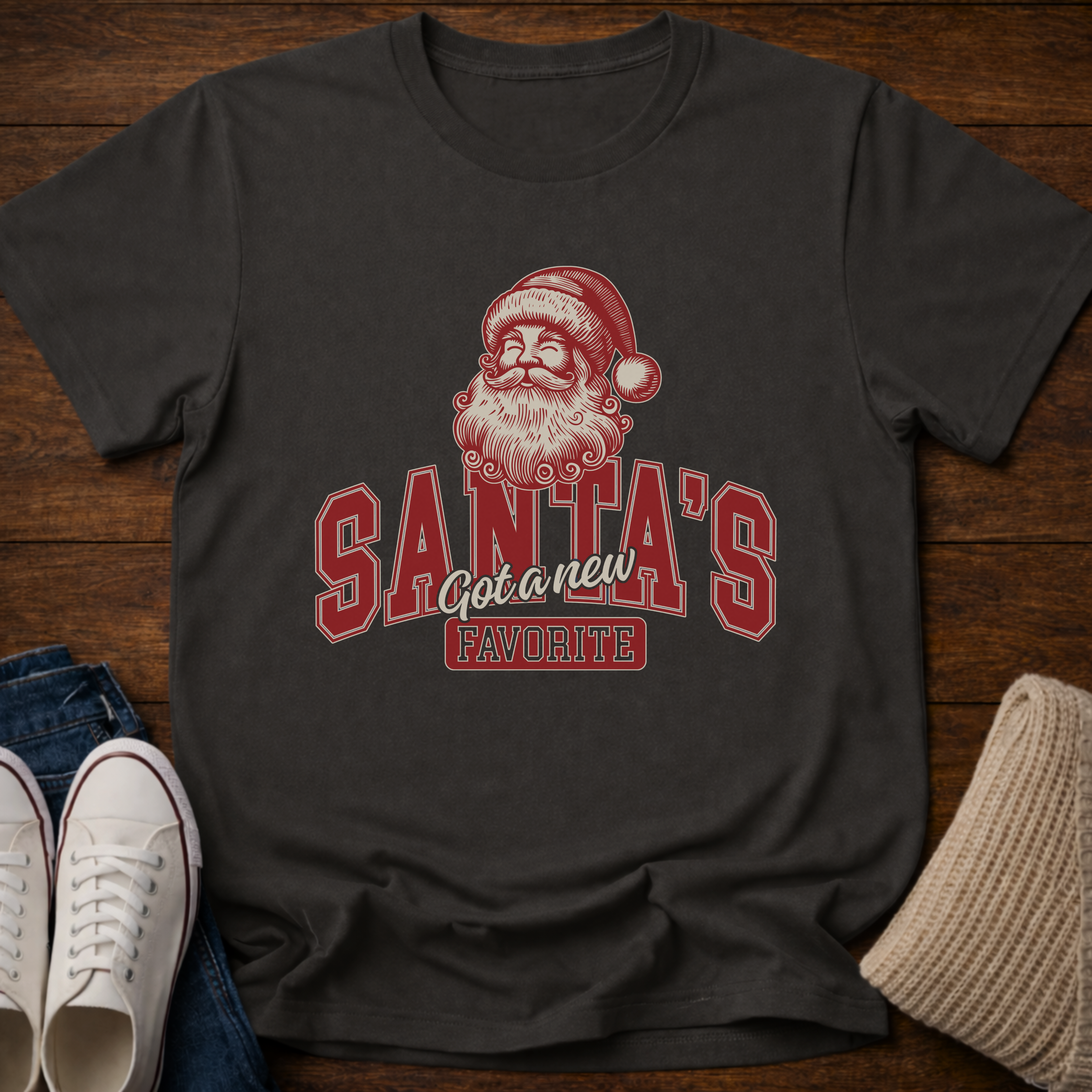 Santa's Got a New Favorite T-Shirt