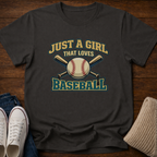 Just Baseball Girl T-Shirt