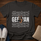Retro Shepherd Mom T-Shirt