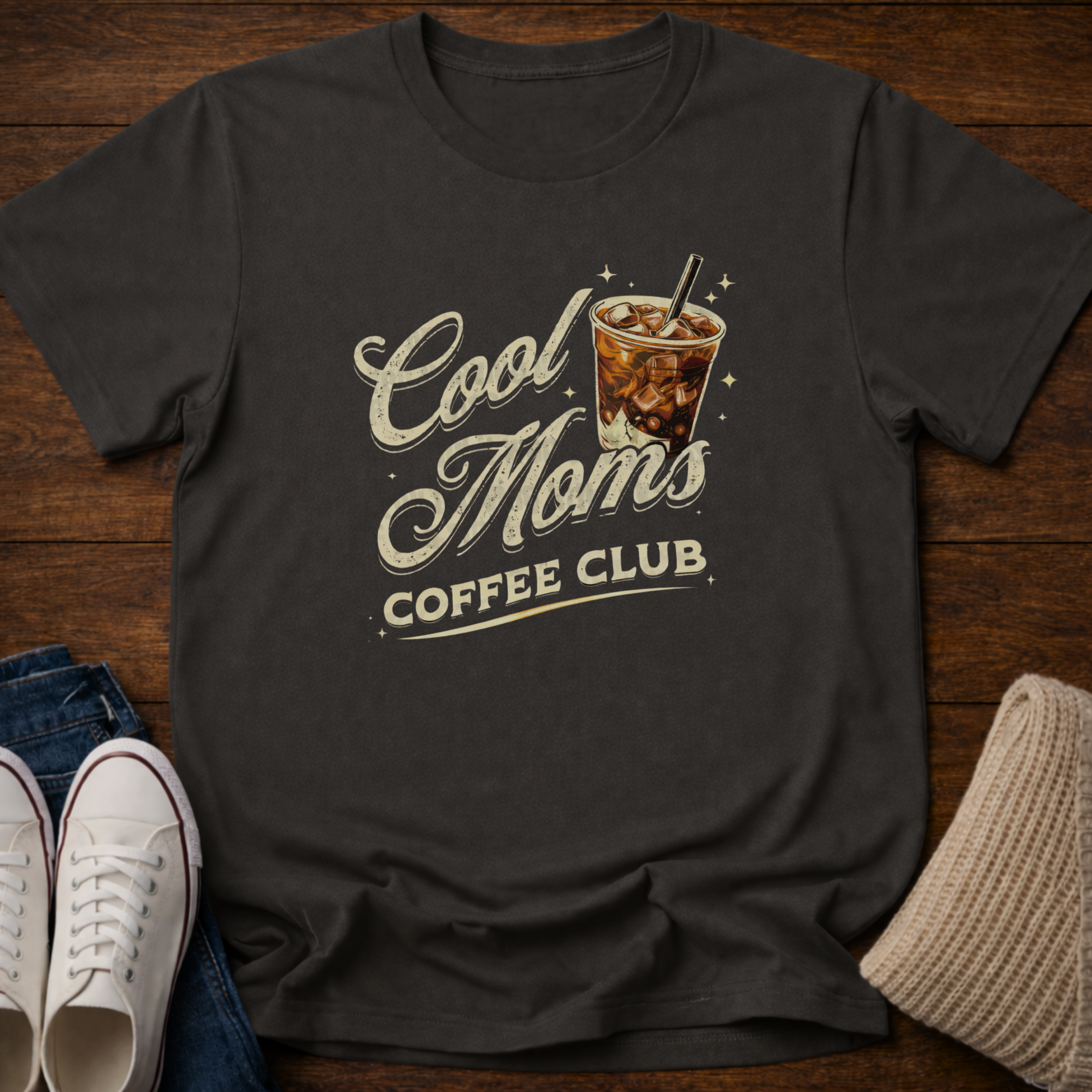 Cool Moms and Coffee T-Shirt