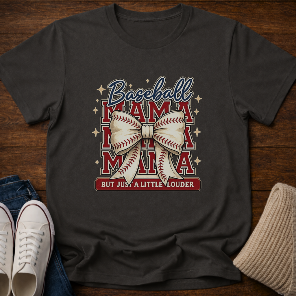 Baseball Mama Coquette T-Shirt