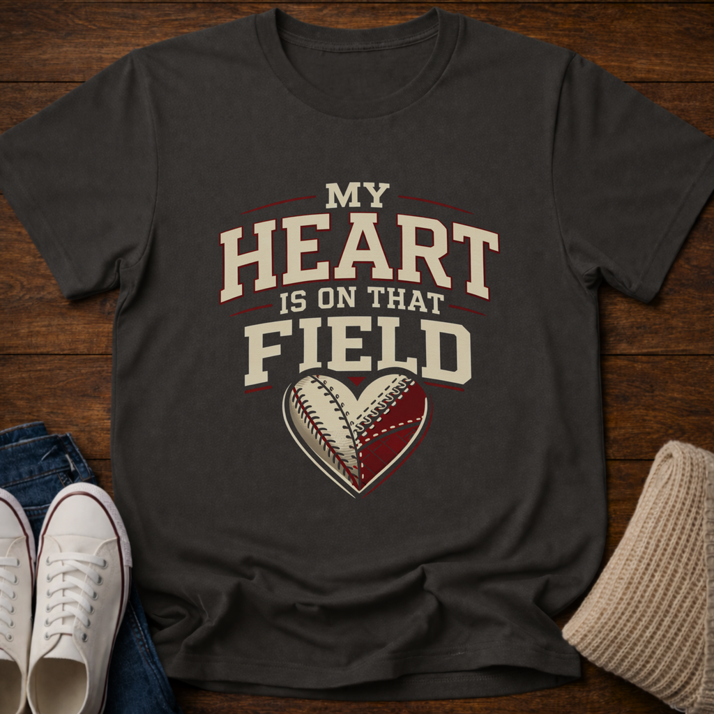 Baseball Heart T-Shirt