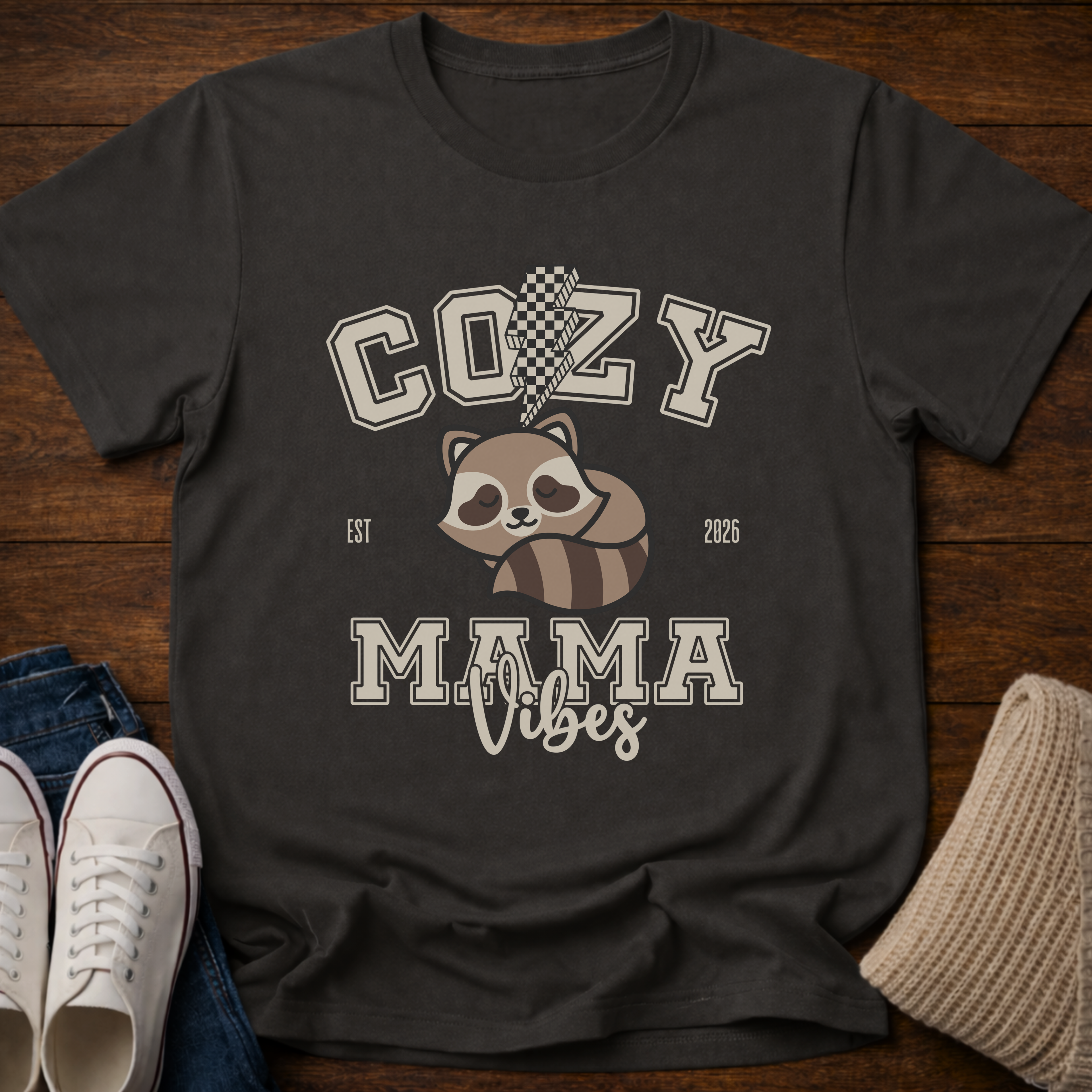 Cozy Mama Vibes T-Shirt