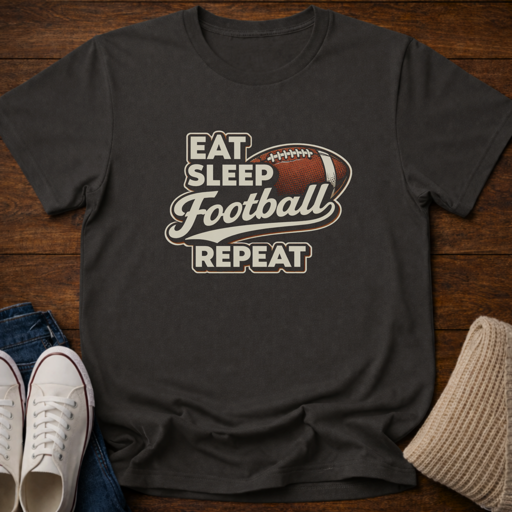 Football Repeat T-Shirt
