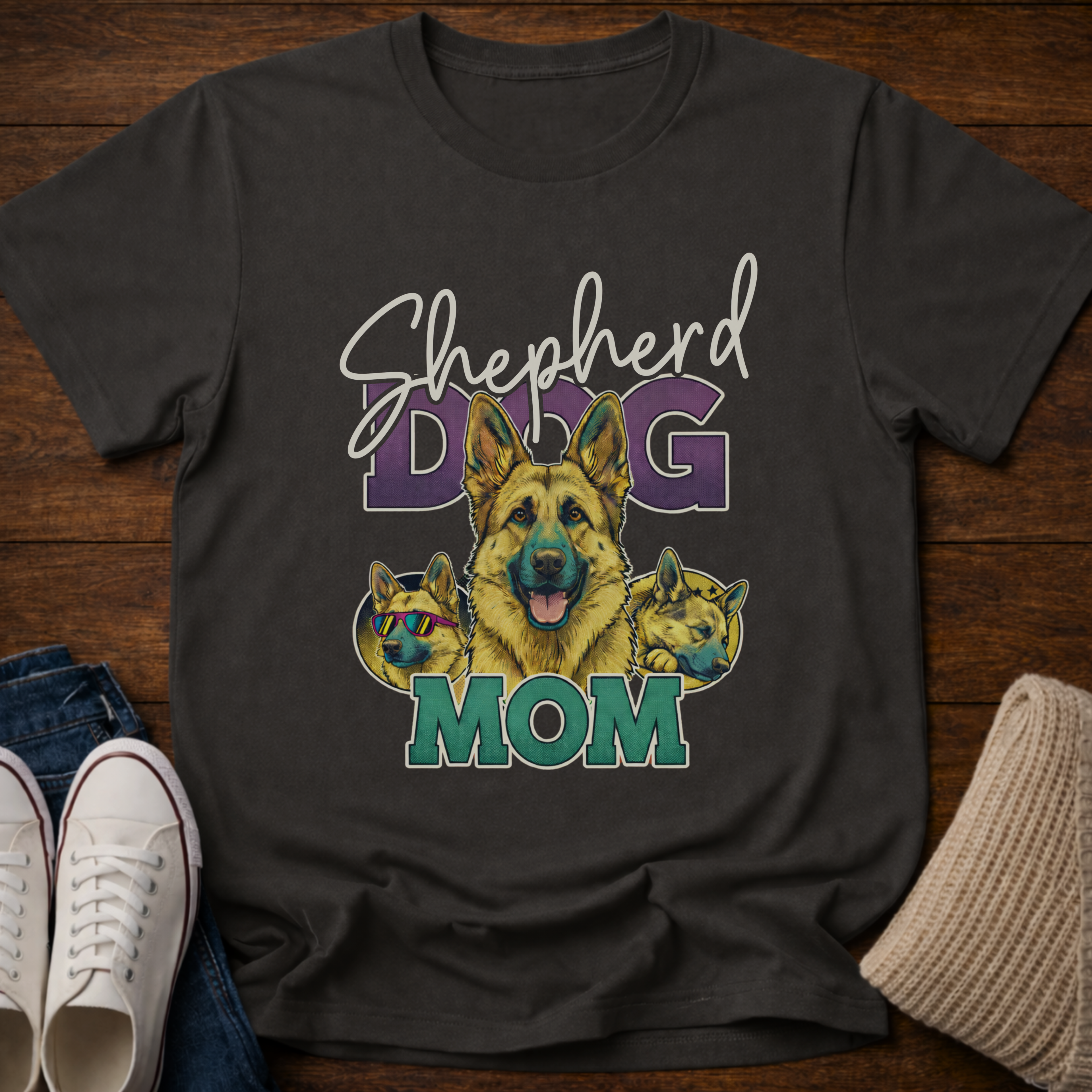 90's Retro Shepherd T-Shirt